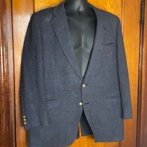 Navy woolen blazer